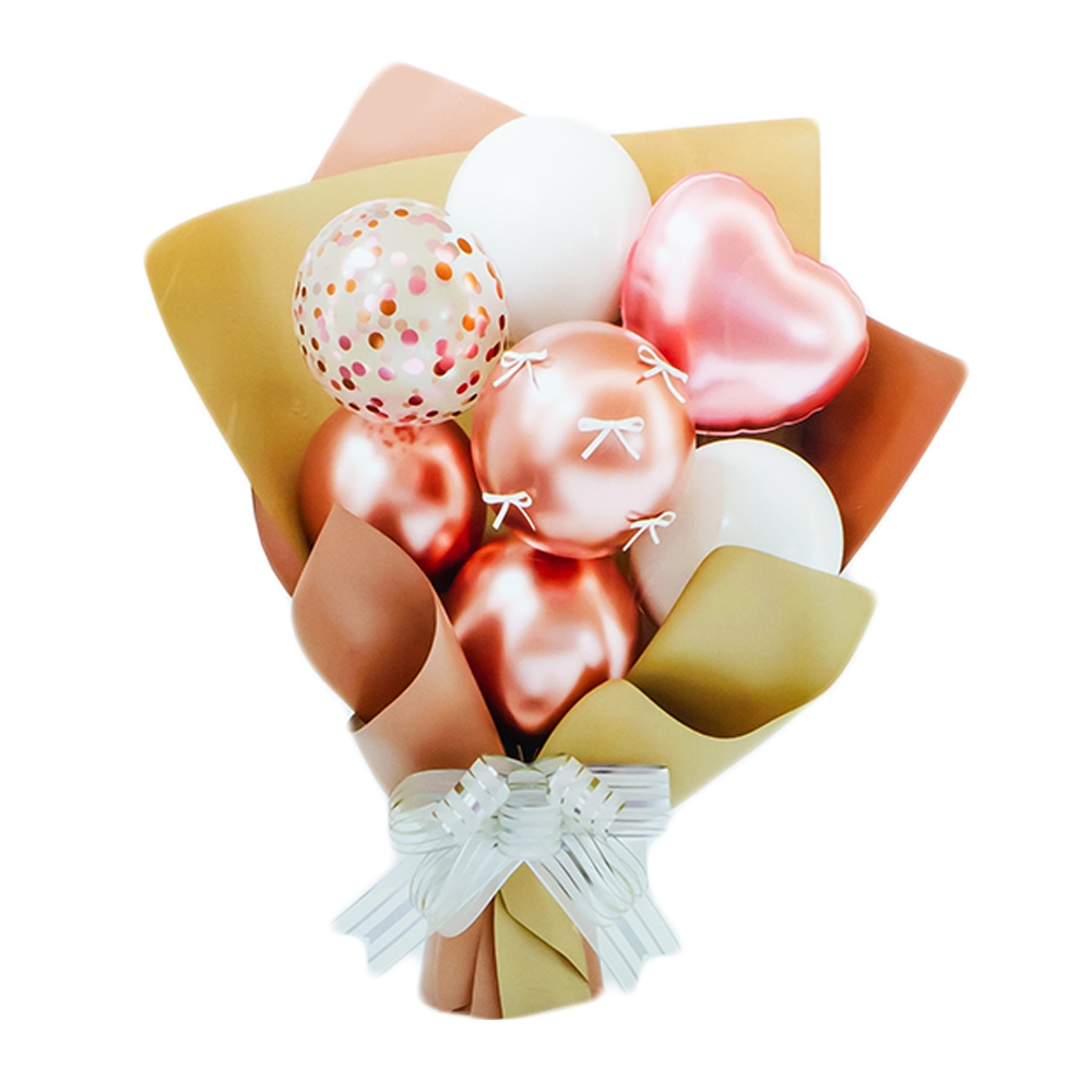 Baloane folie de aluminiu, Buchet, 21 piese - imagine 2