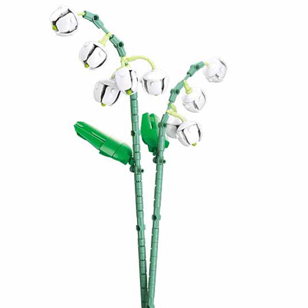 Set de Constructie Flowers, 253 piese, Lacramioara - Sluban - imagine 5