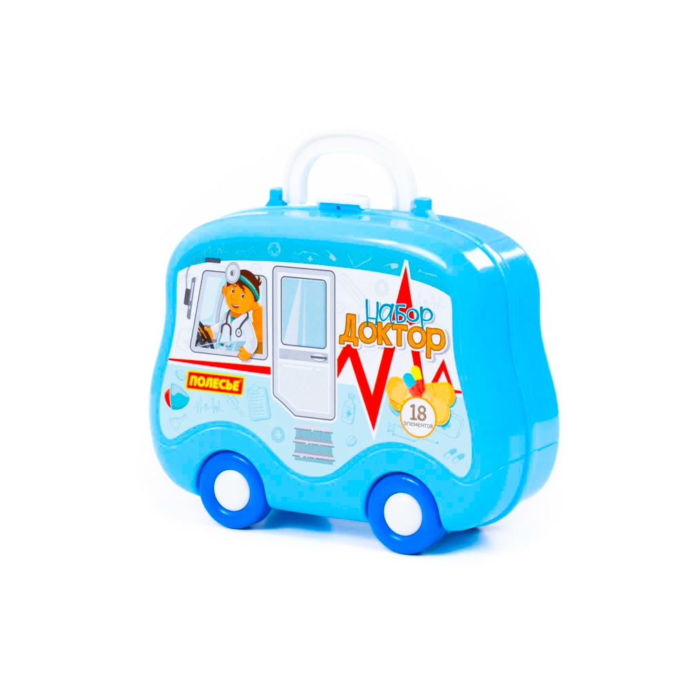 Set doctor in gentuta, 26.6x9.8x21.7 cm, Polesie - imagine 12