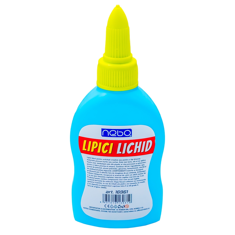 Lipici lichid, tip aracet, 60 ml, 12 buc/set - NEBO - imagine 4