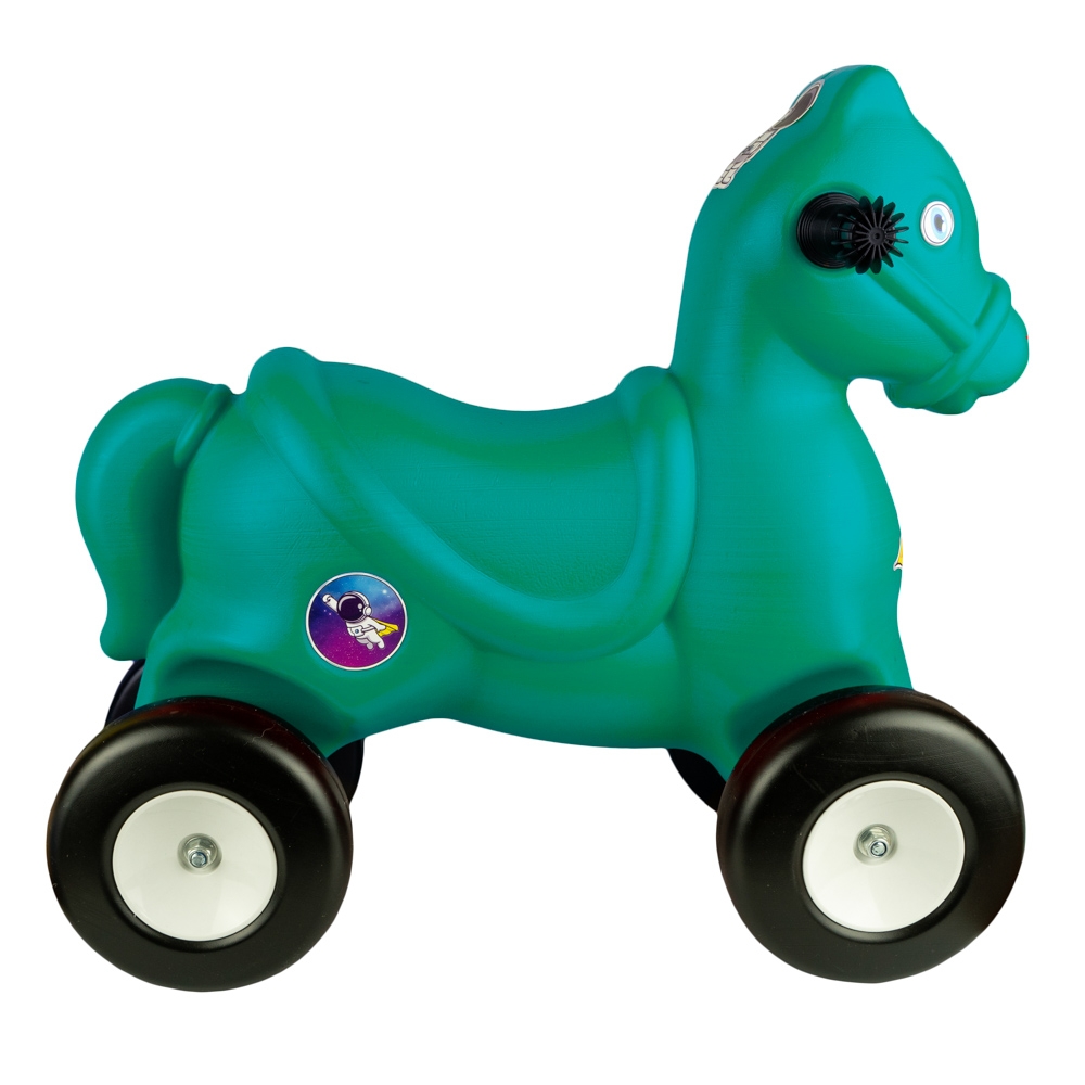 Calut cu roti, turcoaz - ROBENTOYS - imagine 6