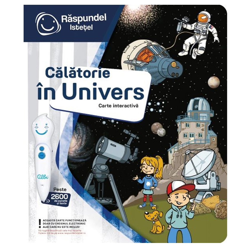 Raspundel istetel, Carte - Calatorie in univers, ALBI - Blackfire - imagine 5