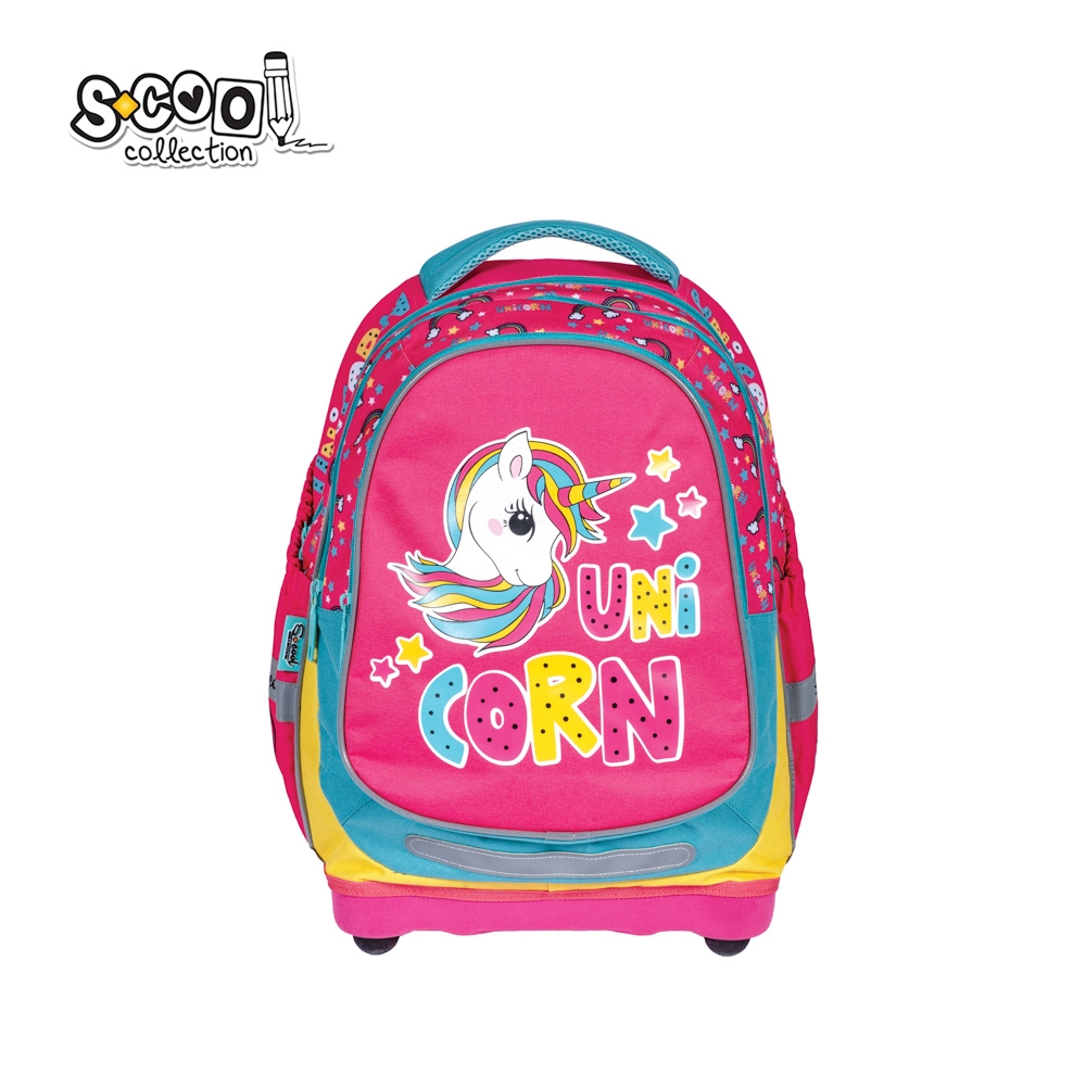 Ghiozdan anatomic, 38x39x19.5 cm, UNICORN - S-COOL