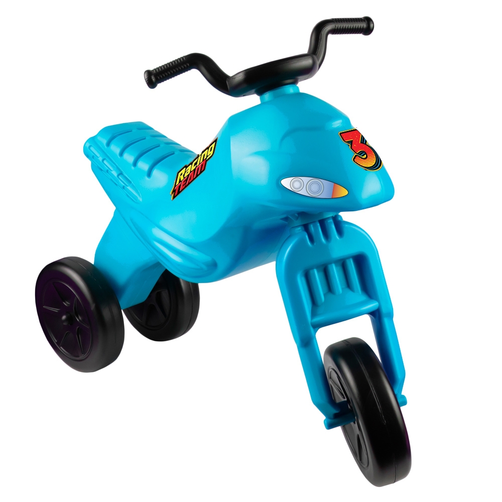 Motocicleta fara pedale, albastru deschis - ROBENTOYS - imagine 4