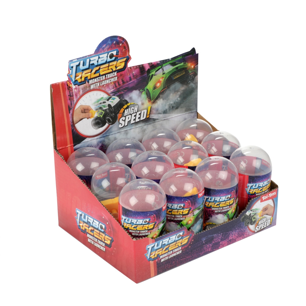 Camion Turbo Racers, cu lansator - Toi-Toys - imagine 3
