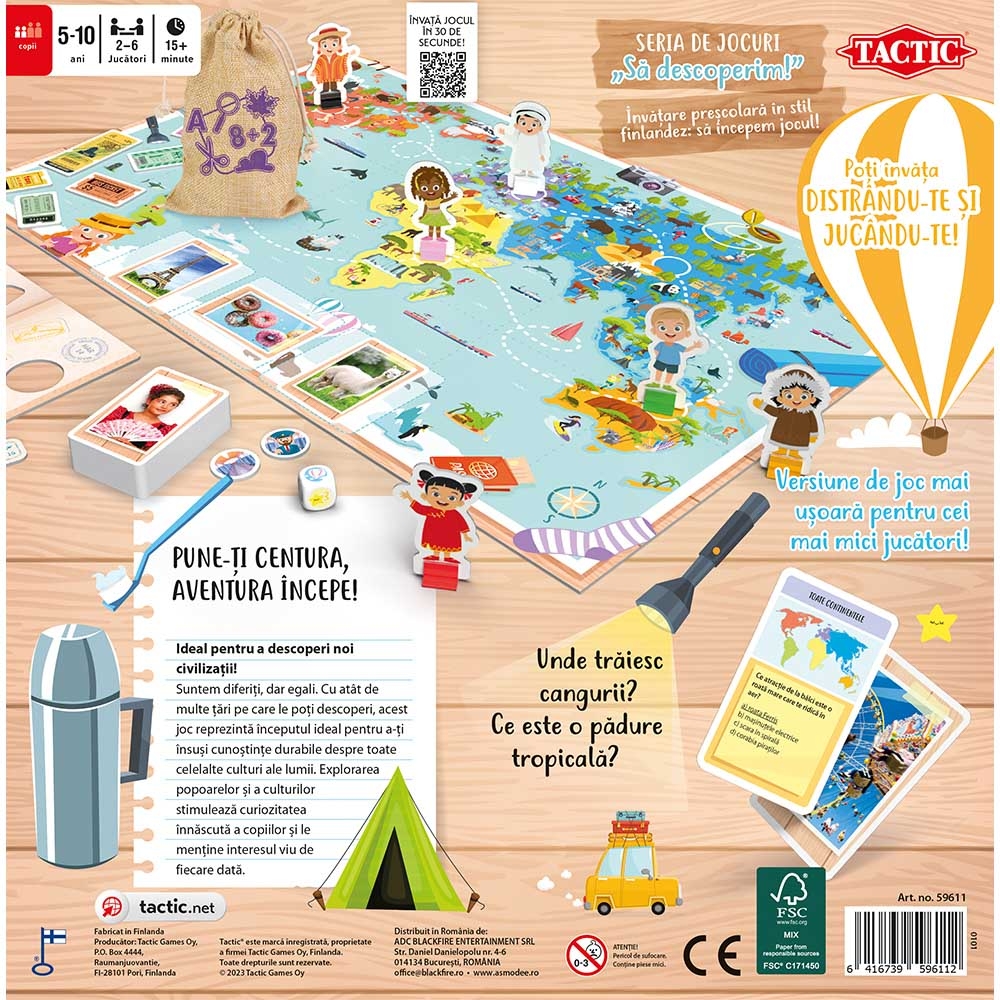 Joc educativ - Copiii din intreaga lume, Tactic - BLACKFIRE - imagine 3
