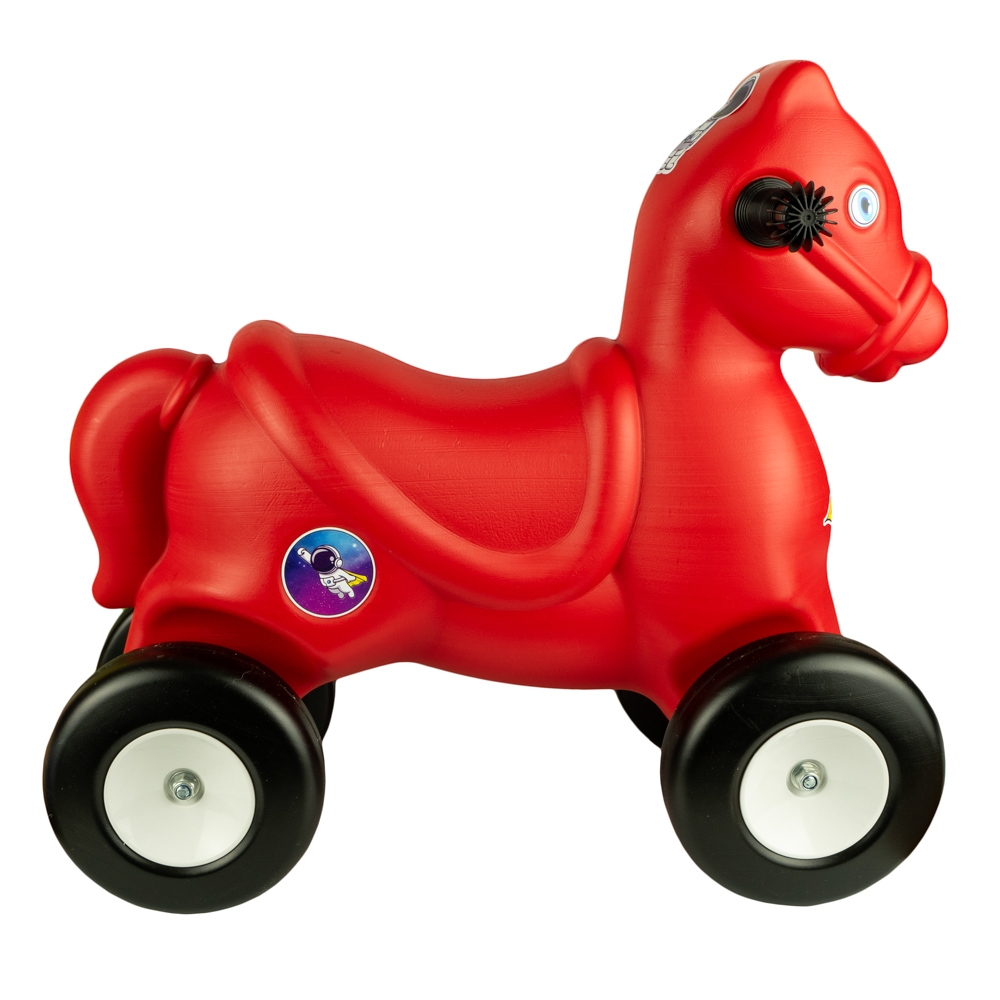 Calut cu roti, rosu - ROBENTOYS - imagine 6
