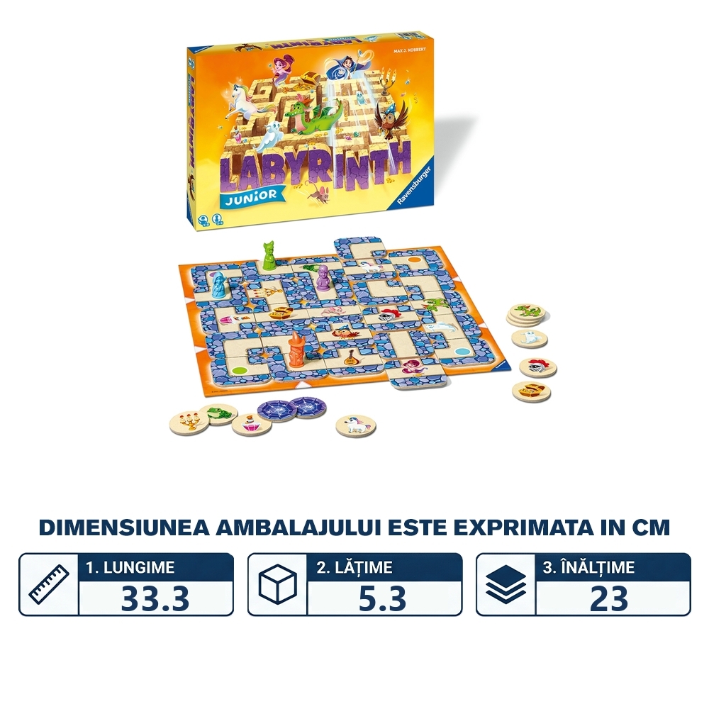 Labyrinth Junior 4+ Ani - Ravensburger - imagine 2