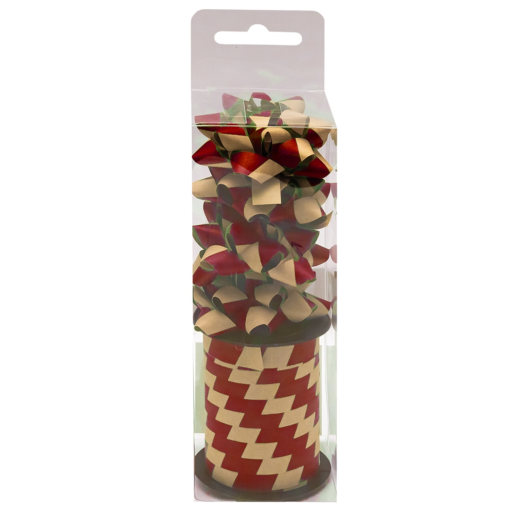 Rafie color, 0.5 cm x 10m/rola + 4 fundite - imagine 4