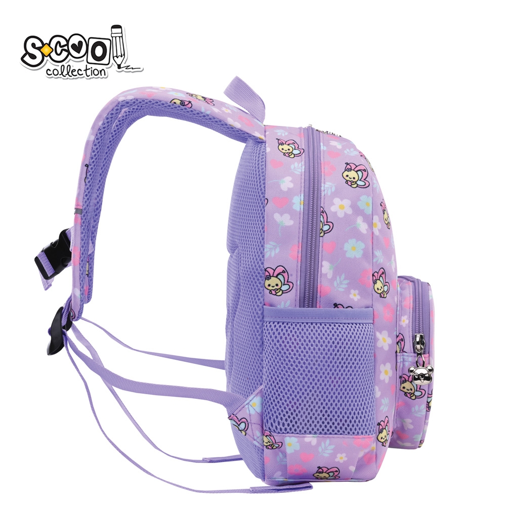 Ghiozdan gradinita, 30x24x9 cm, LITTLE BUTTERFLY - S-COOL - imagine 3