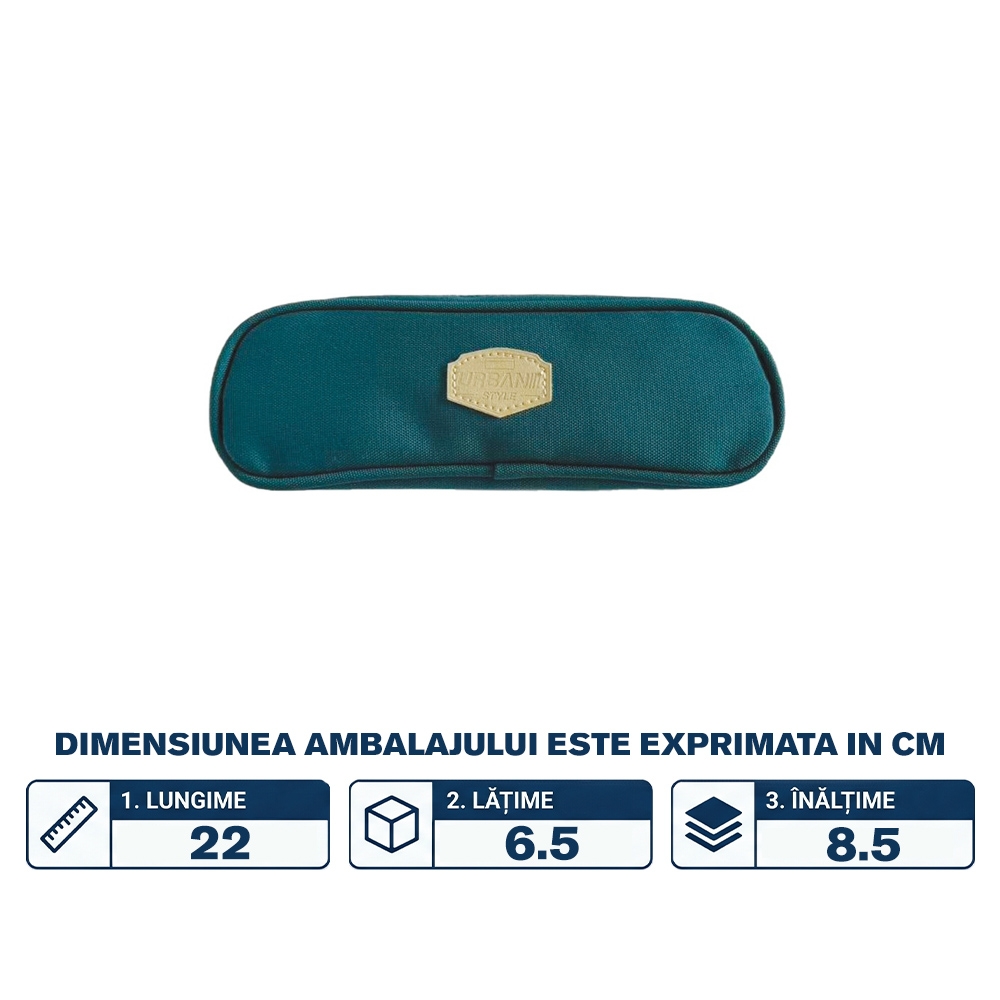 Penar borseta Urban, 22x6.5x8.5 cm - S-COOL - imagine 2