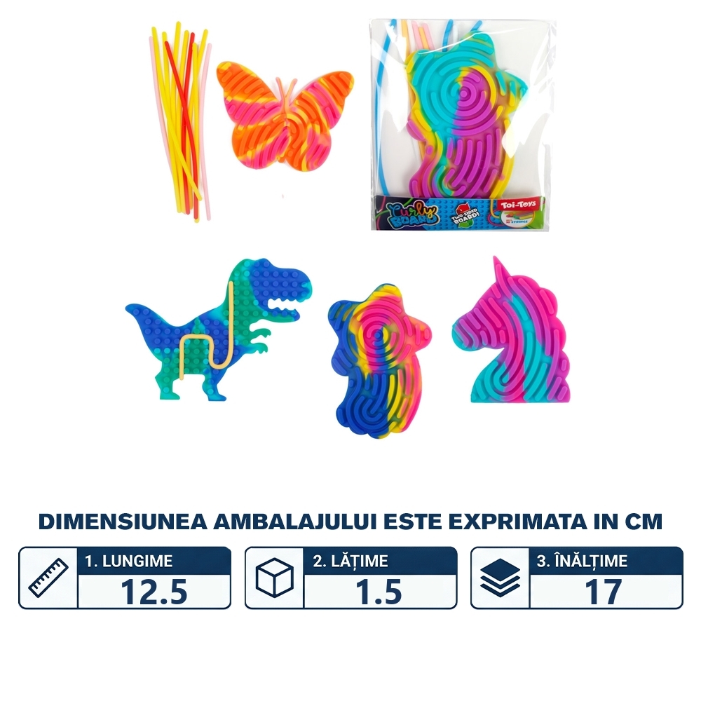 Joc Curly Board + 10 sfori - Toi-Toys - imagine 2