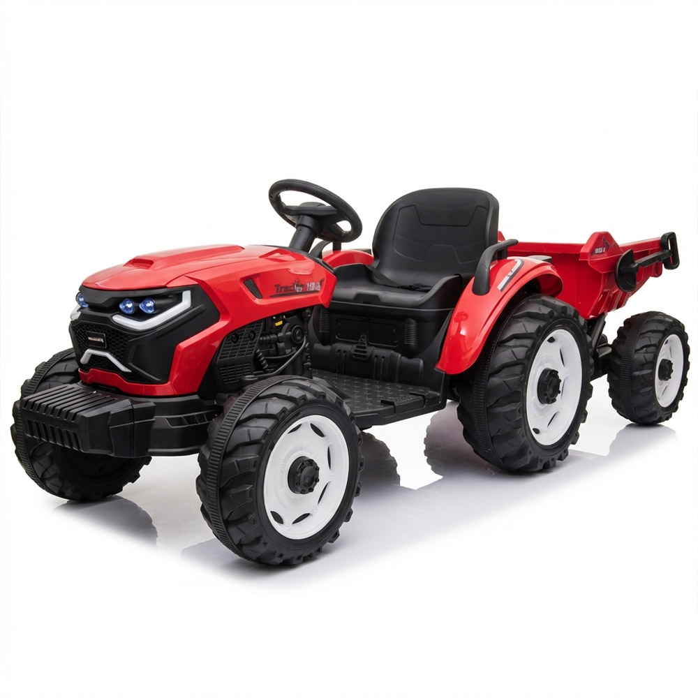 Tractor cu acumulator si remorca