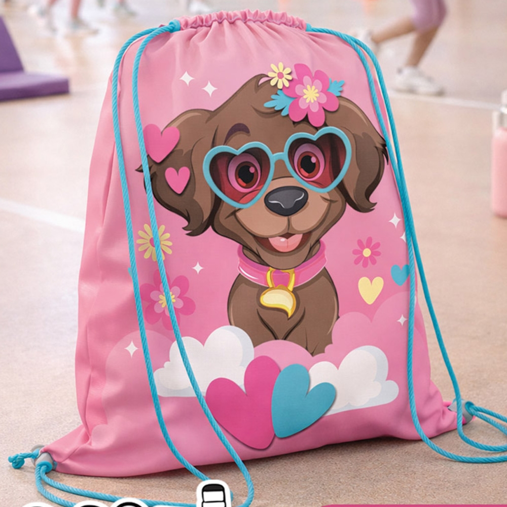 Sac sport, 46x35.5 cm, HAPPY RAINBOW - S-COOL - imagine 2