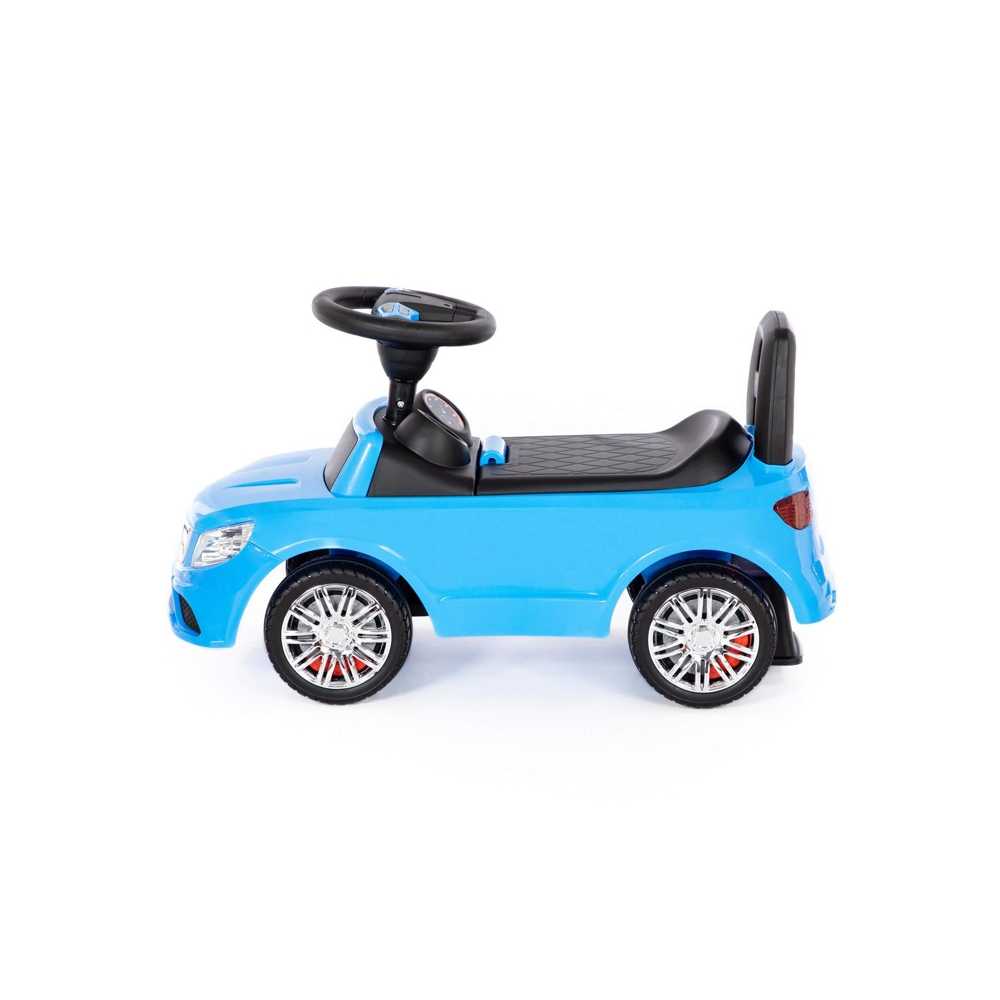 Masinuta - Supercar, albastra, fara pedale, 66x28.5x30 cm, Polesie - imagine 3