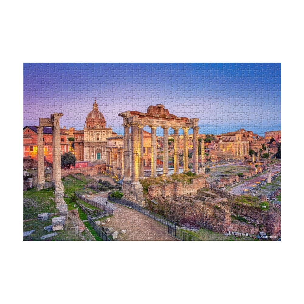Puzzle 1000 piese, Forul Roman - Castorland - imagine 2