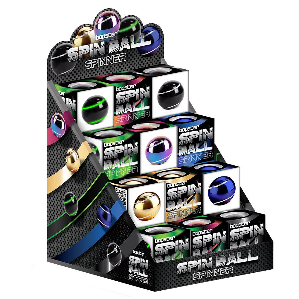 Bopster Spin Ball Display