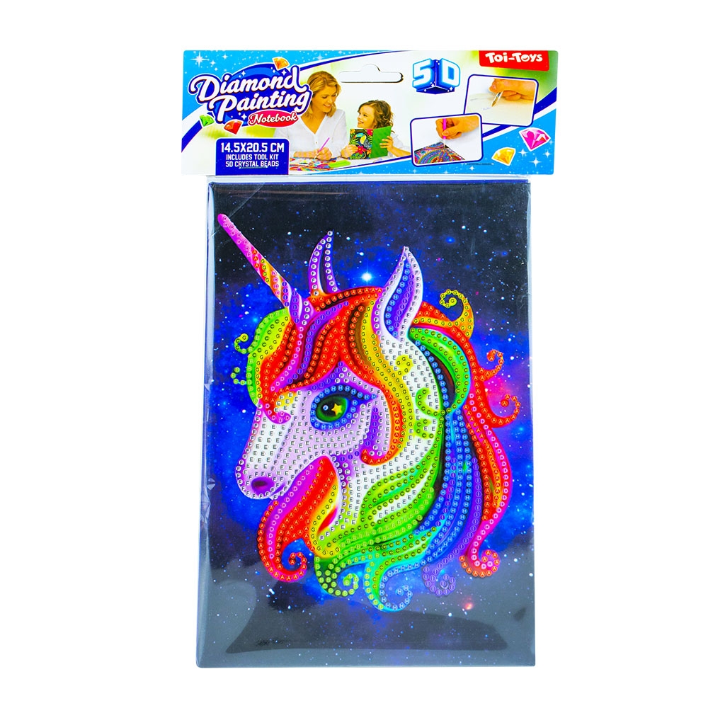 Set creatie cu diamante - Jurnal, 14.5x20.5 cm - Toi-Toys - imagine 7