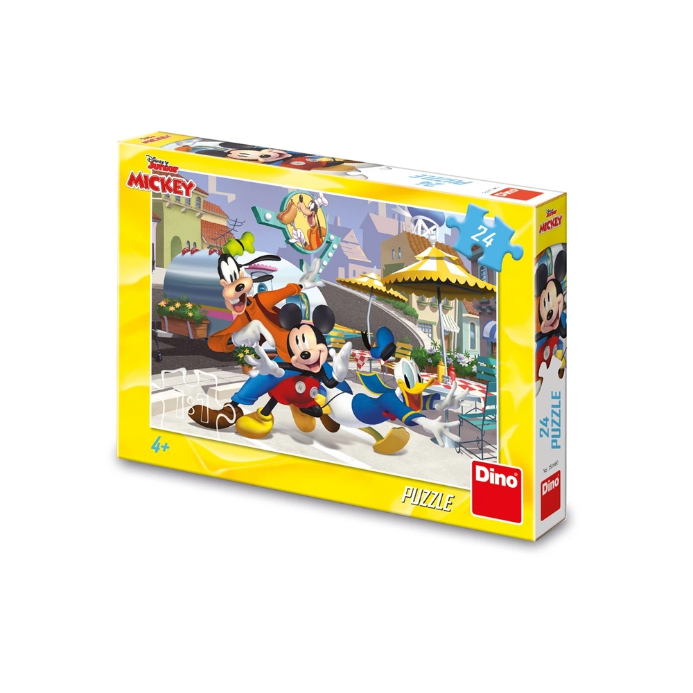 Puzzle 24 piese, Mickey si prietenii - DINO TOYS