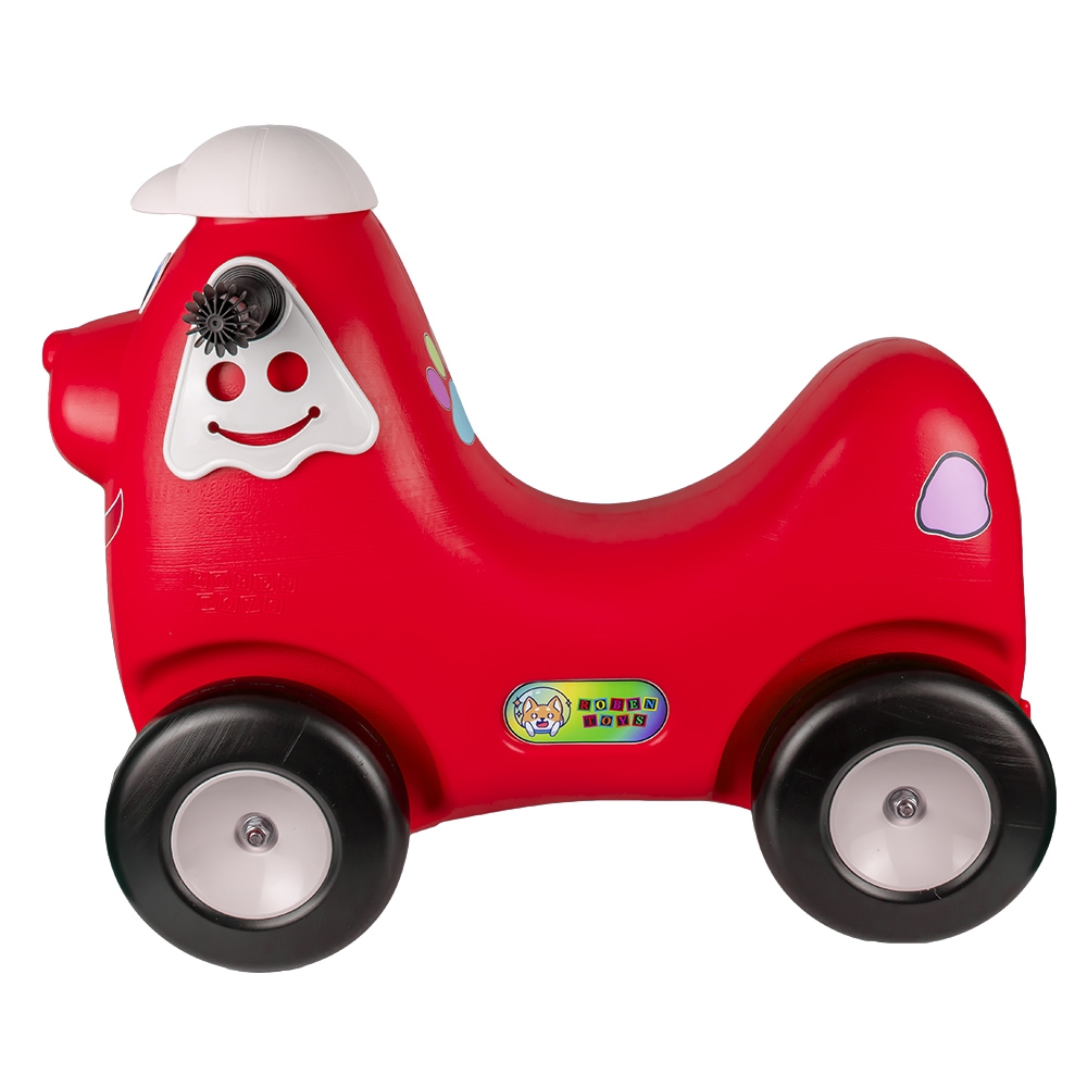 Catel balansoar 2 in 1, rosu - ROBENTOYS - imagine 5
