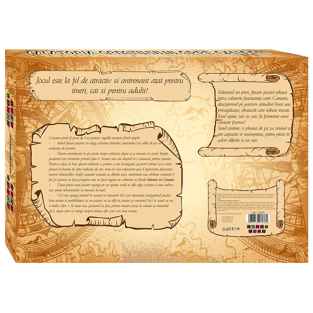 Joc Calatoria Crestinului spre Canaan - ROBENTOYS - imagine 4