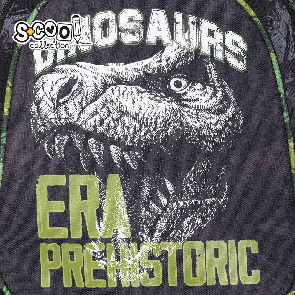 Ghiozdan anatomic, 38x39x19.5 cm, DINO - S-COOL - imagine 9