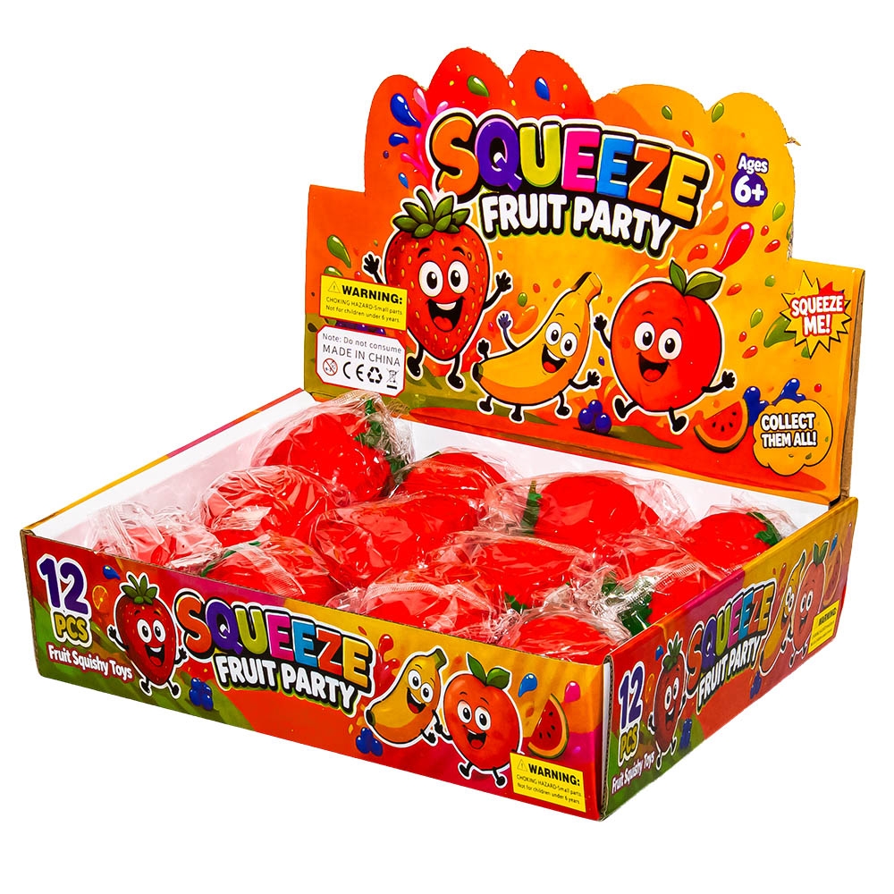 Jucarie antistres Squishy, Strawberry - imagine 4