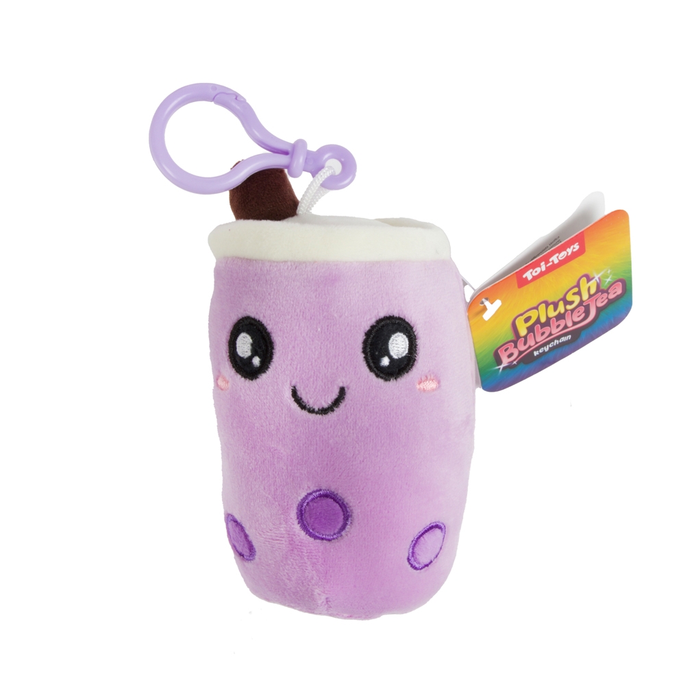 Breloc din plus, Bubble Tea, 11 cm - Toi-Toys - imagine 4
