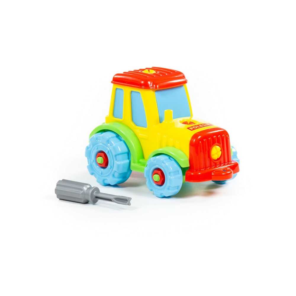 Tractor demontabil, 25,5x11,5x20,5 cm, Polesie - imagine 6