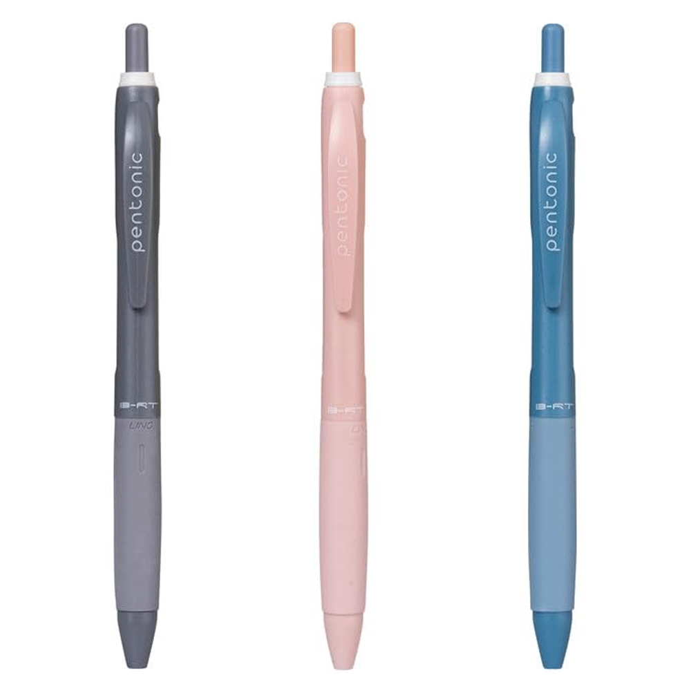 Pix Pentonic B-RT Shades, 100 buc/display, mina scriere - culori asortate, 0.7 mm- LINC - imagine 2