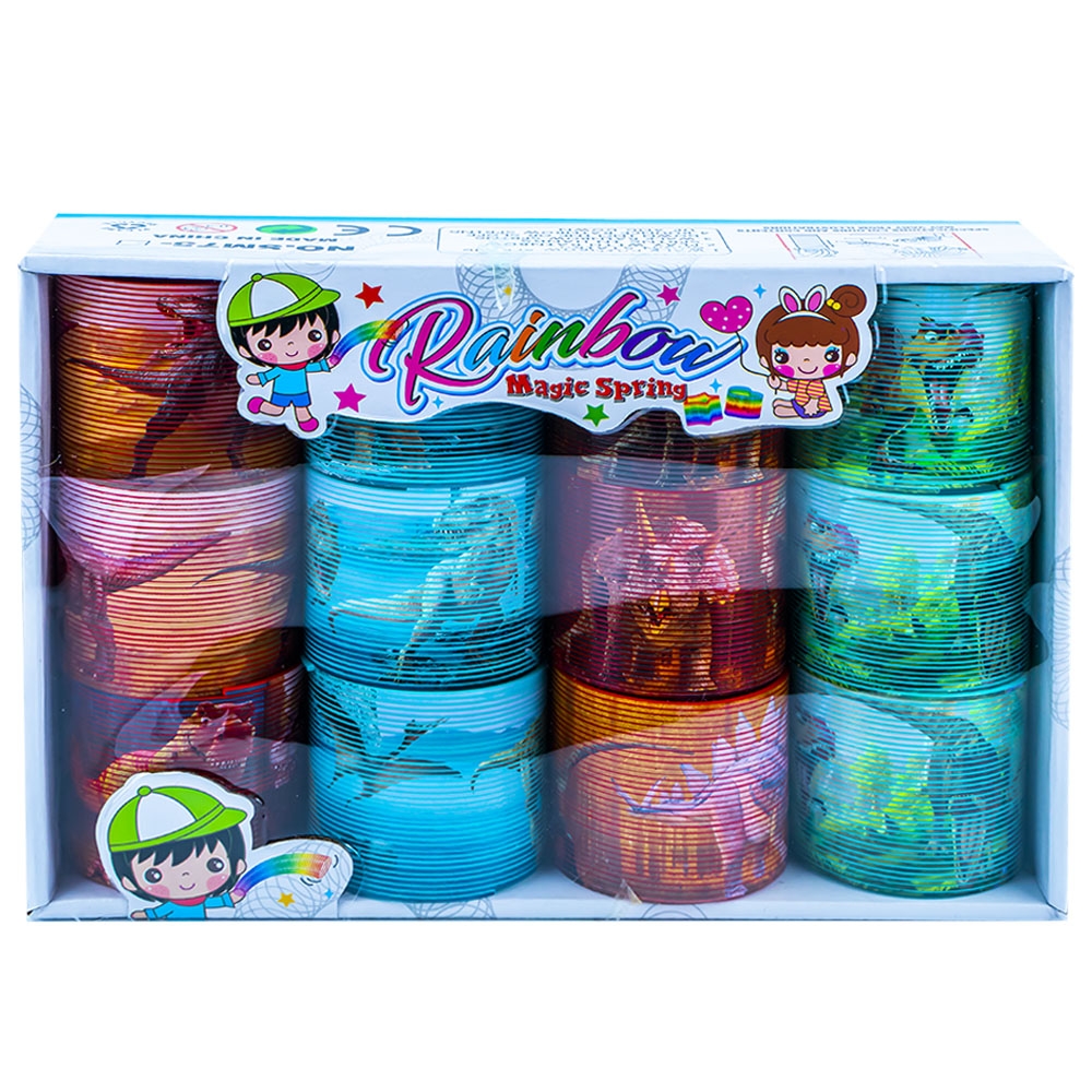 Arc curcubeu, diametru 7,5 cm, Dinozauri - imagine 5