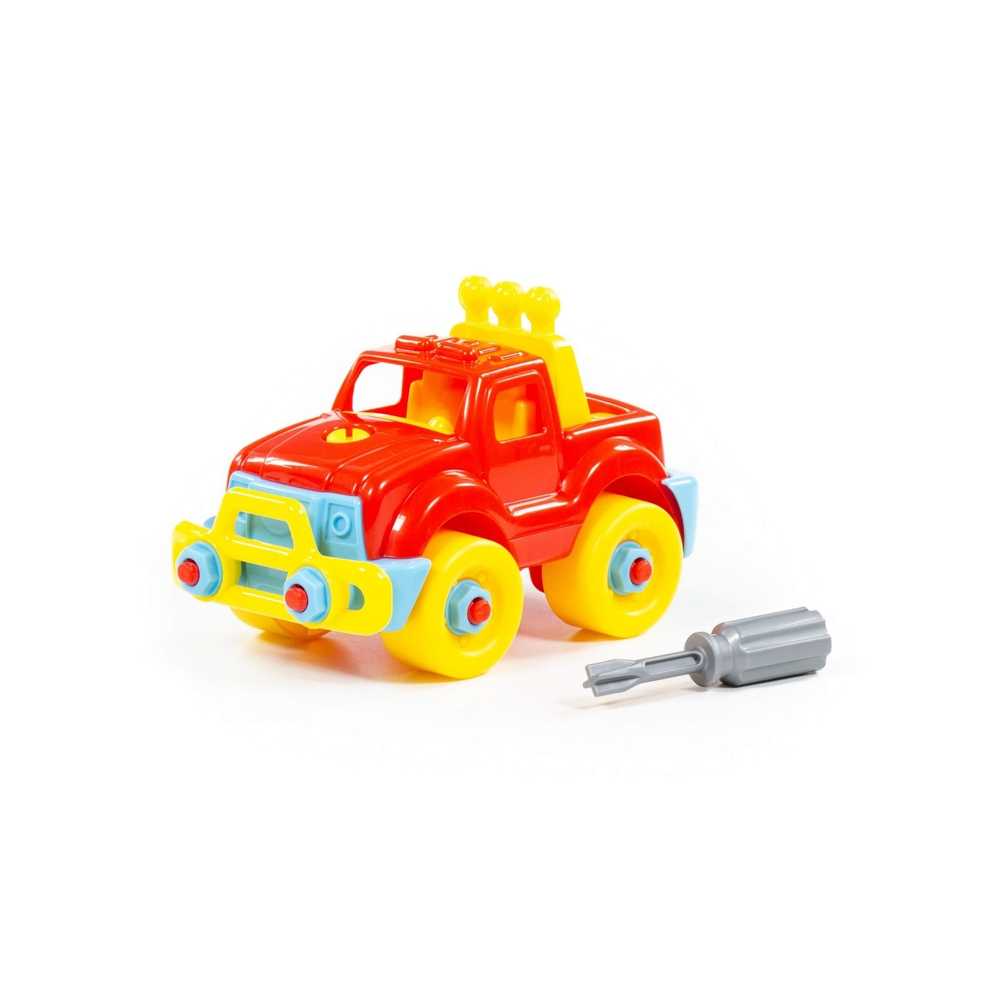 Jeep demontabil, 25,5x10x22 cm, Polesie - imagine 3