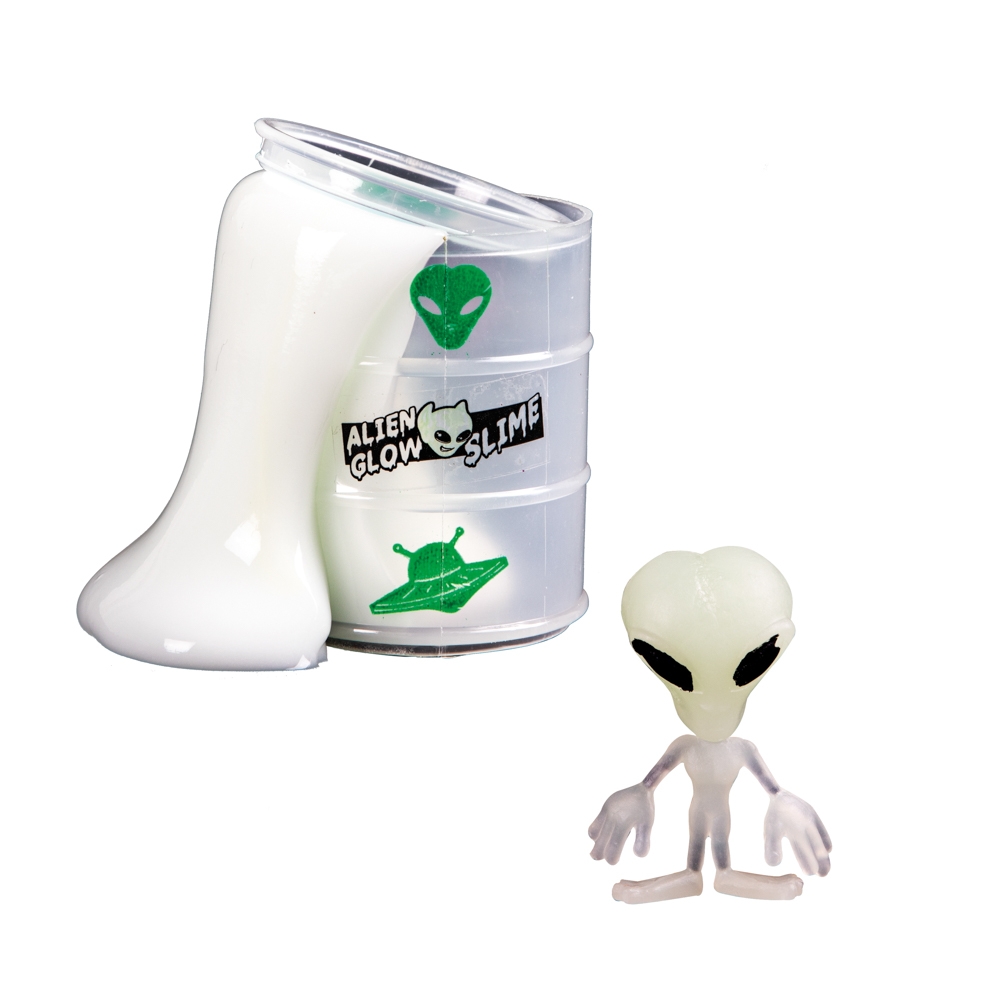 Slime fosforescent + figurina extraterestru - Toi-Toys - imagine 3