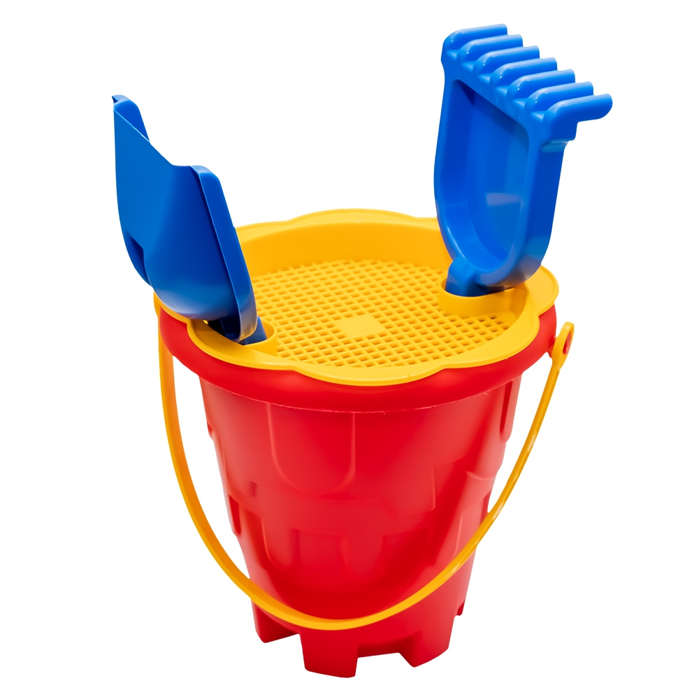 Galetusa nisip 15 cm + 3 accesorii - ROBENTOYS - imagine 3