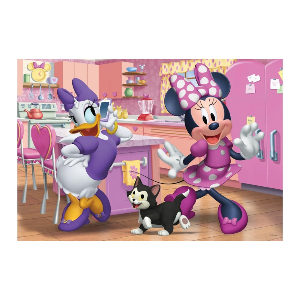 Puzzle 24+48 piese, Minnie & Figaro - DINO TOYS - imagine 5