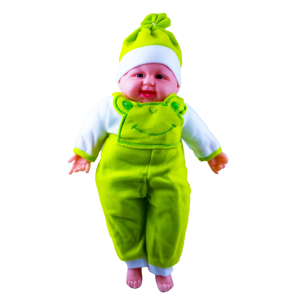 Bebelus Happy, cu sunete, 40 cm - imagine 4