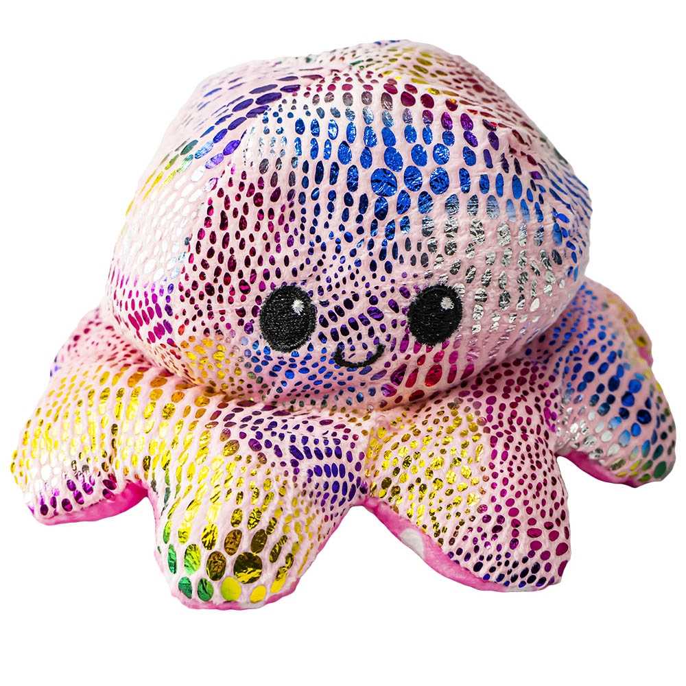 Jucarie reversibila din plus, Caracatita, 20 cm - imagine 15