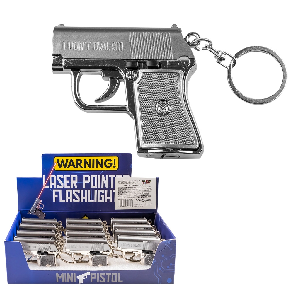 Breloc Pistol, 3 in 1 - imagine 2