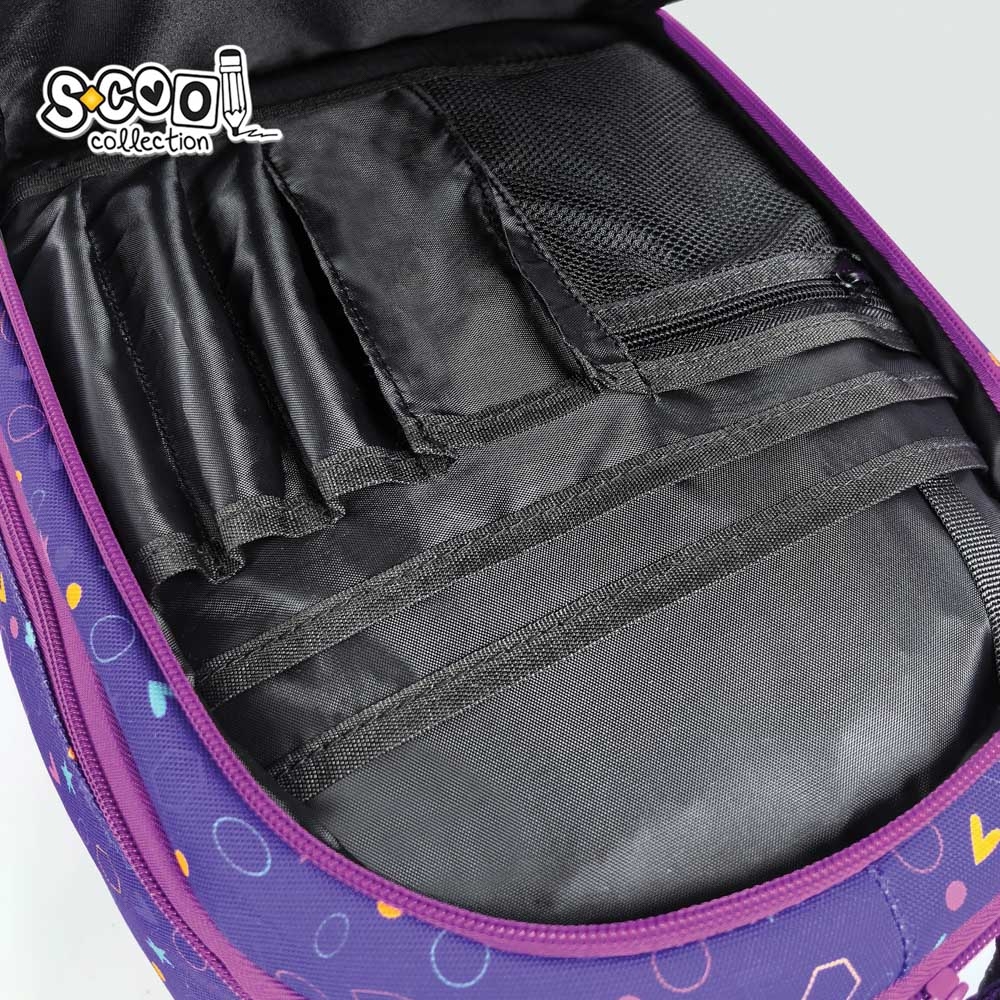 Ghiozdan ergonomic, 40x29x14 cm, MAGICAL UNICORN - S-COOL - imagine 8