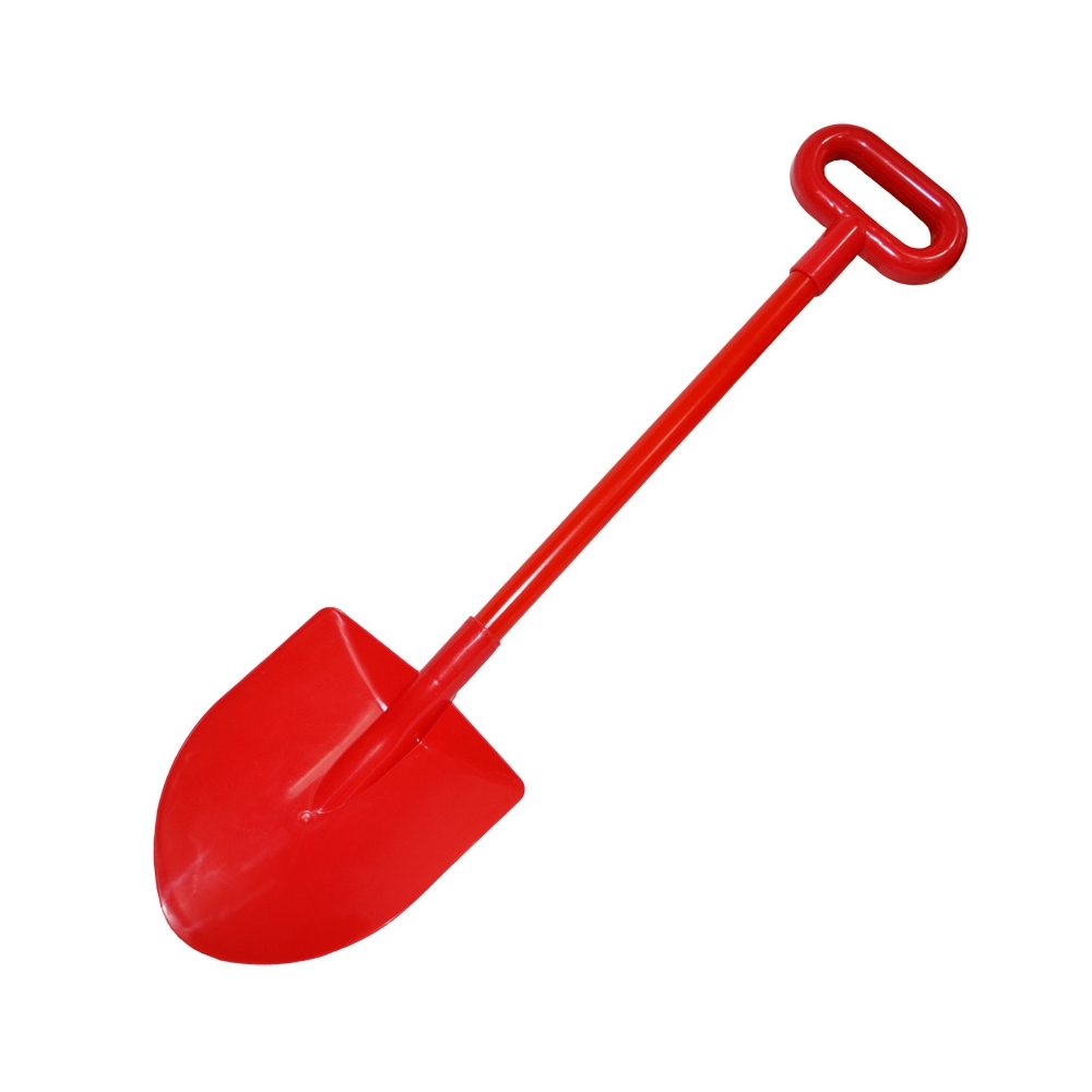 Lopata din plastic, 61 cm, rosie - ROBENTOYS