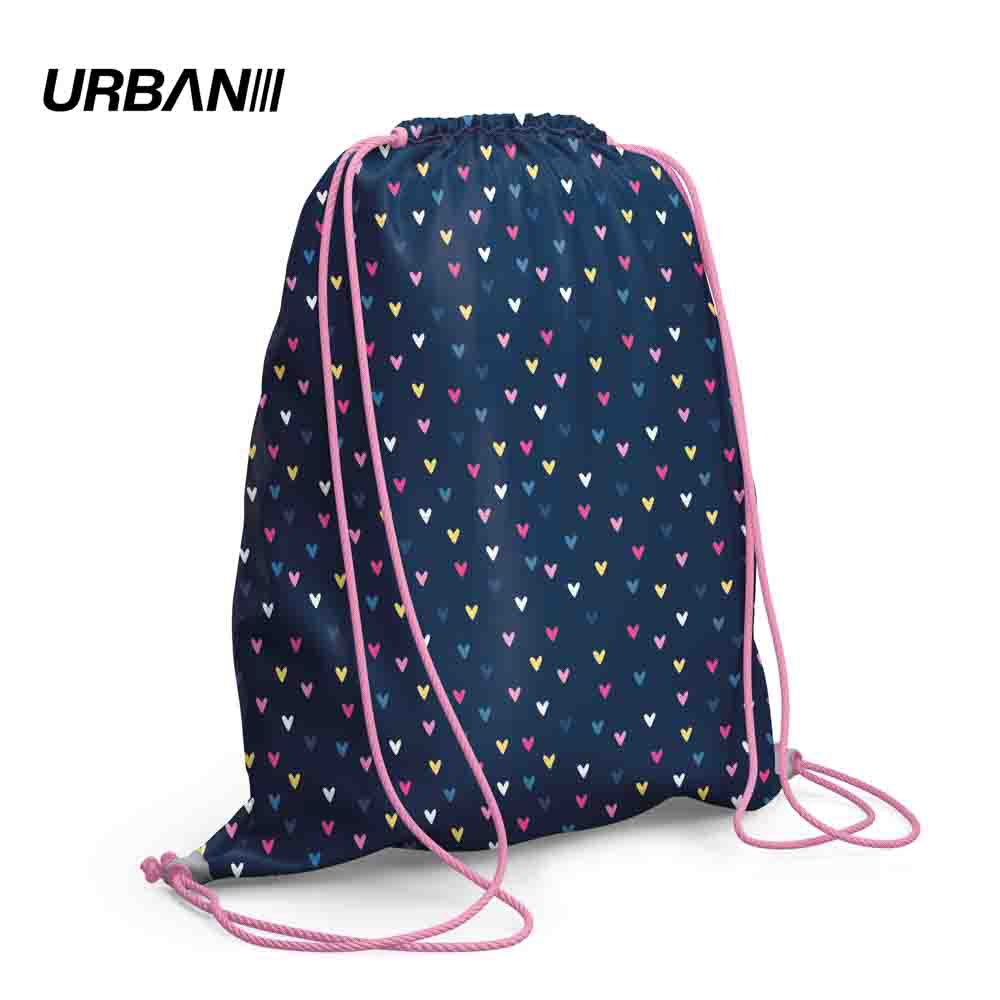 Sac sport, 46x35.5 cm, HEARTS - S-COOL