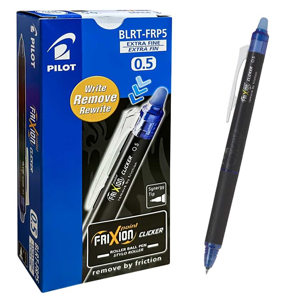 Roller Frixion Clicker Point, 0.5 mm, albastru - Pilot