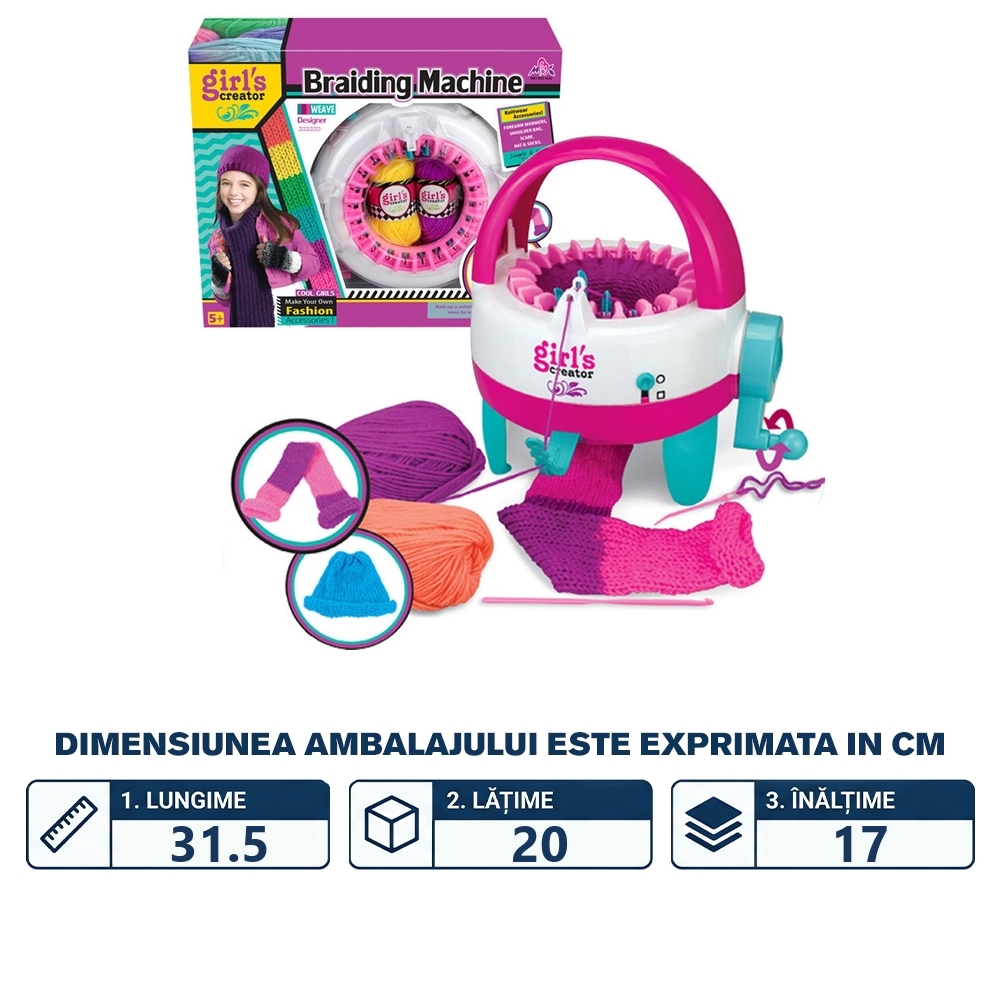 Masina de tricotat + accesorii - imagine 2