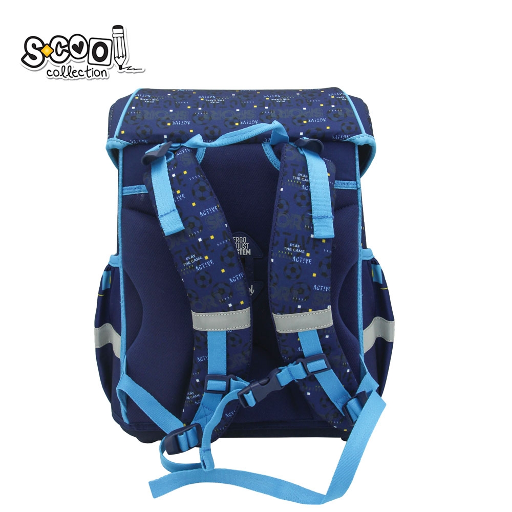 Ghiozdan anatomic Premium, 42x30x22 cm, LIMITED EDITION - S-COOL - imagine 3