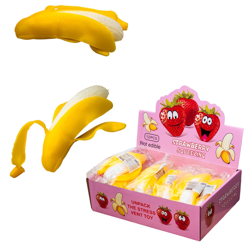 Jucarie antistres Squishy, Banana