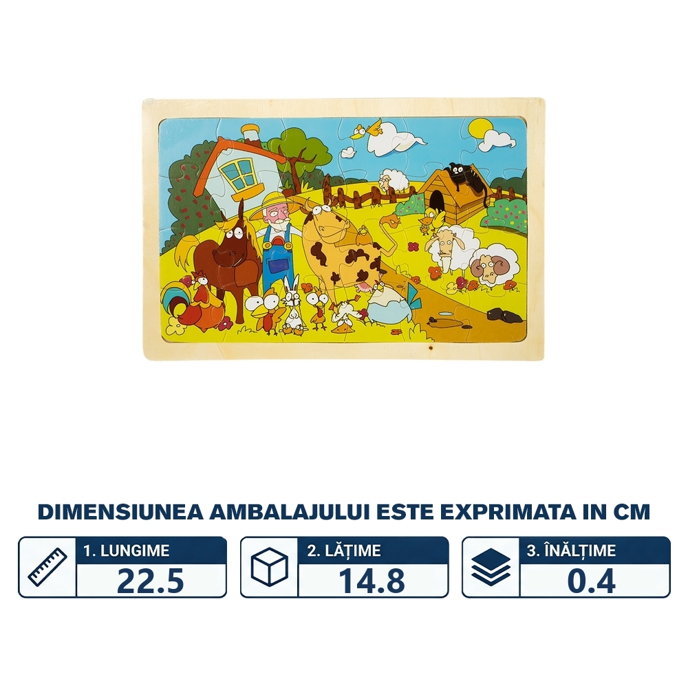 Puzzle lemn - imagine 2