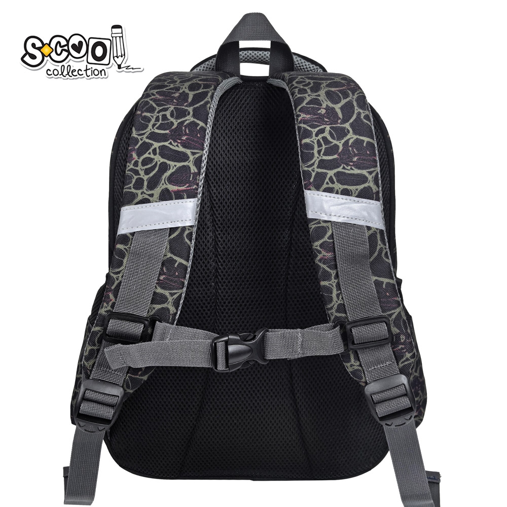 Ghiozdan 3D ergonomic, 43x30x22 cm, ROAR - S-COOL - imagine 4