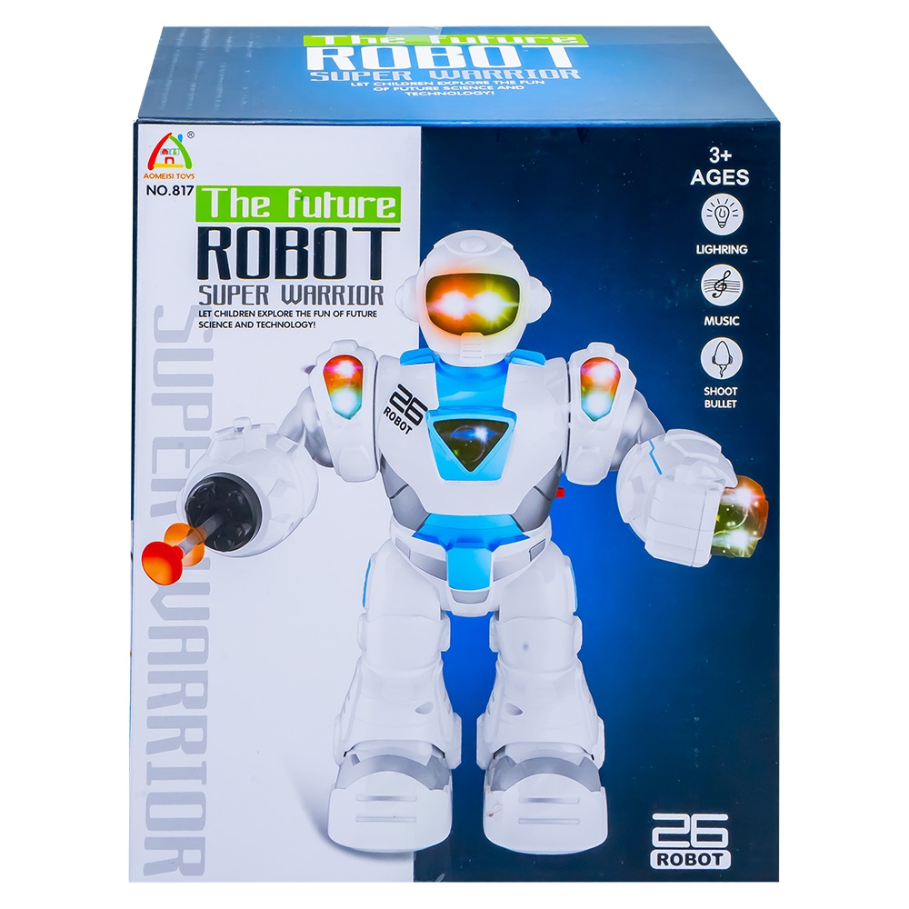Robot cu lumina si sunet - imagine 3