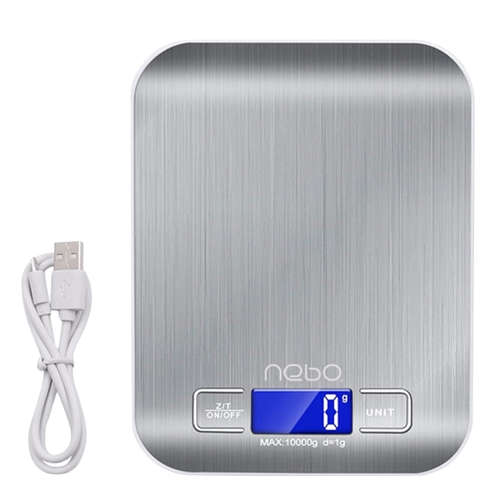 Cantar electronic, din otel inoxidabil - NEBO - imagine 5
