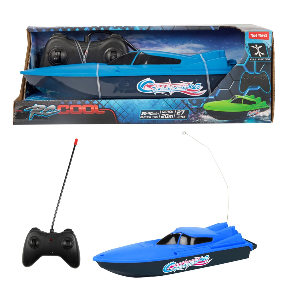 Barca cu RC, 24 cm - Toi-Toys - imagine 3